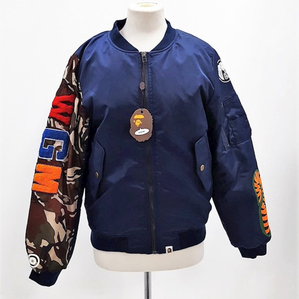 A Bathing APE Bomber Jacket